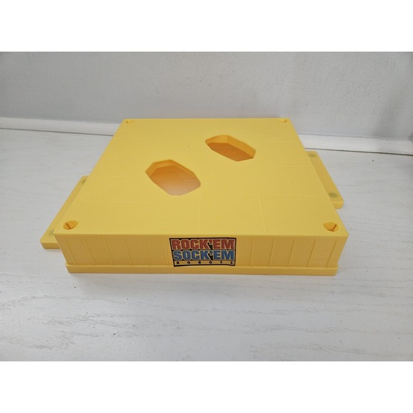 Mattel Other - Rock Em Sock Em Robots, Yellow Replacement Robot Base Ring Base Plate, For Parts